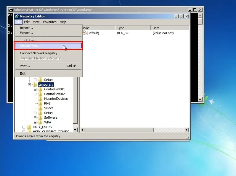 Як редагувати реєстр зламаної Windows