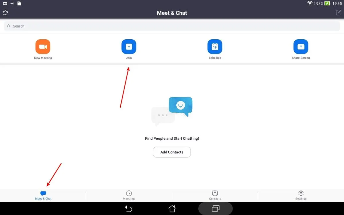 Приєднання до конференції Zoom