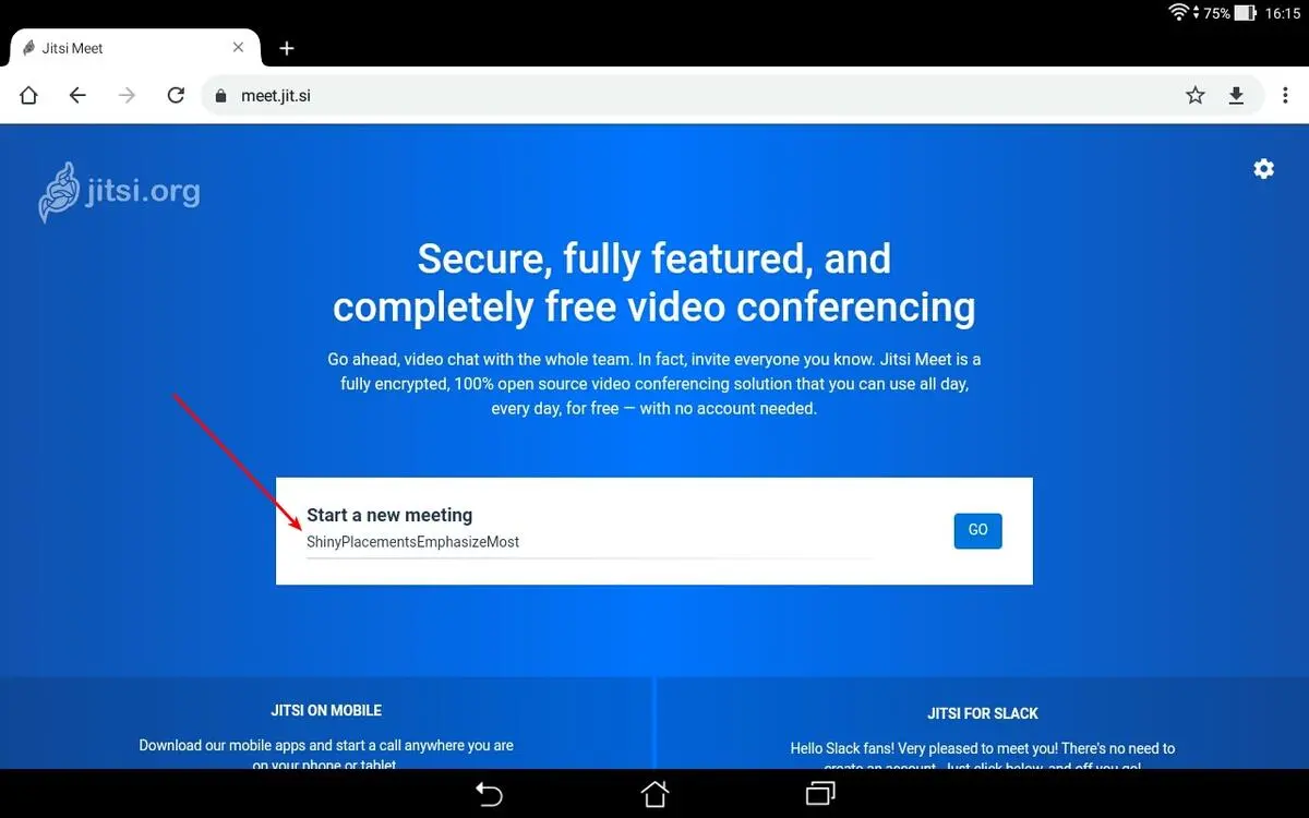 Jitsi Meet