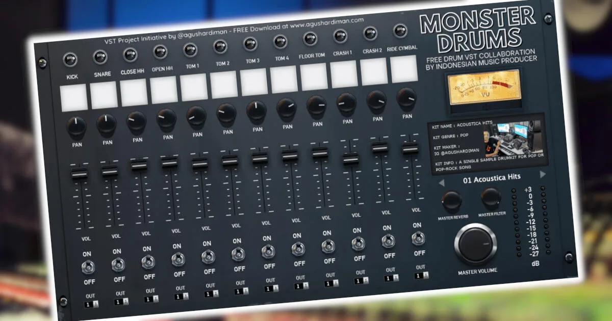 Monster Drum (VST-ударні)