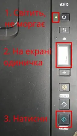 Помилка P07 у принтерах серії Canon G2010