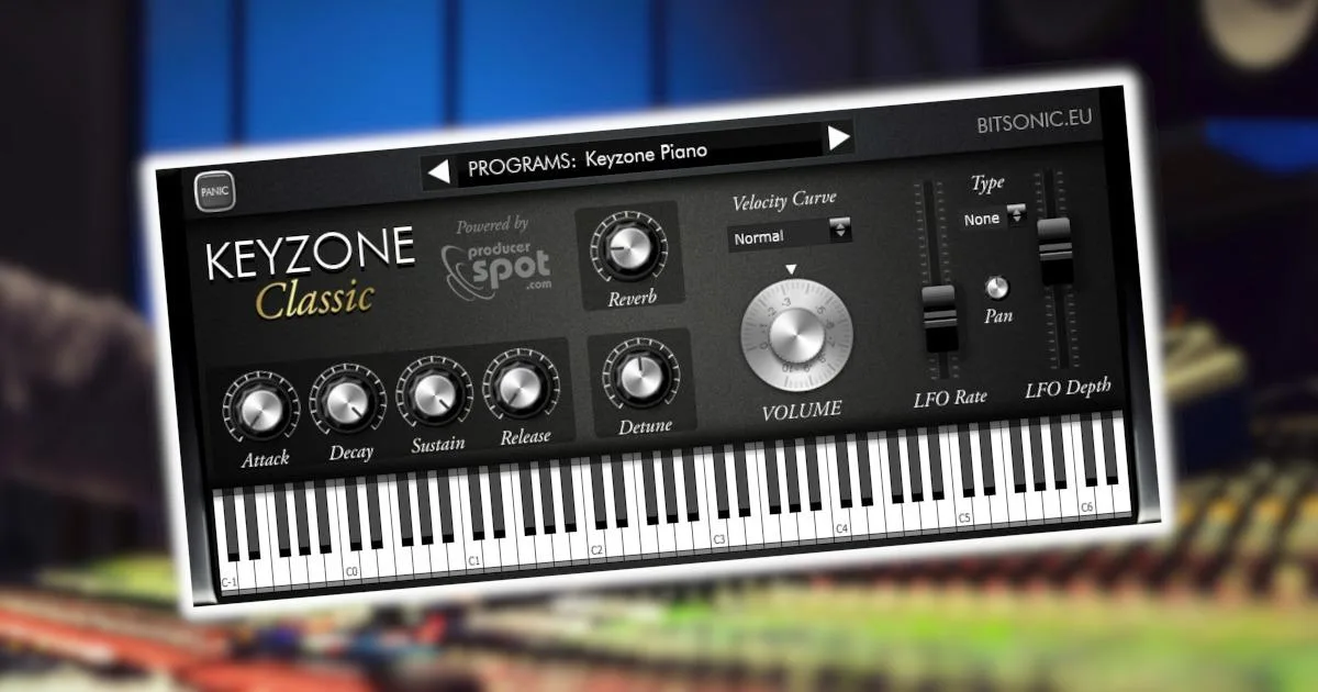 Плаґін фортепіано Bitsonic Keyzone Classic (VSTi)