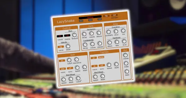 LazySnake — безкоштовне VST електричне фортепіано