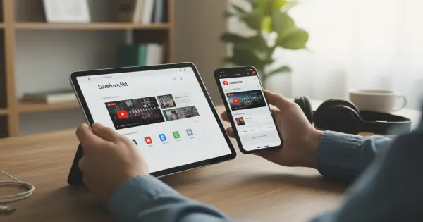 Скачати музику з YouTube: SaveFrom.Net та Loader.to